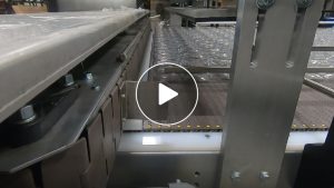 Depalletizer with row stripper