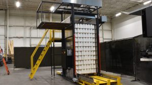 Light Curtain on Depalletizer